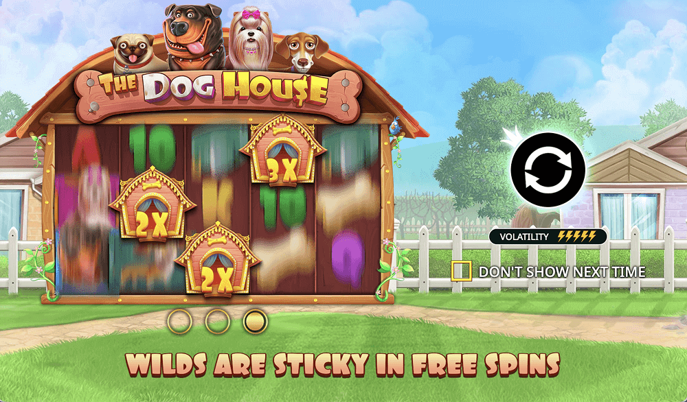 Основная информация о слоте The Dog House